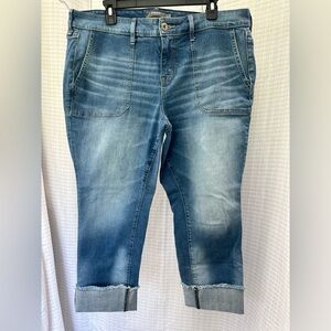 Boyfriend crop distressed jeans by torrid